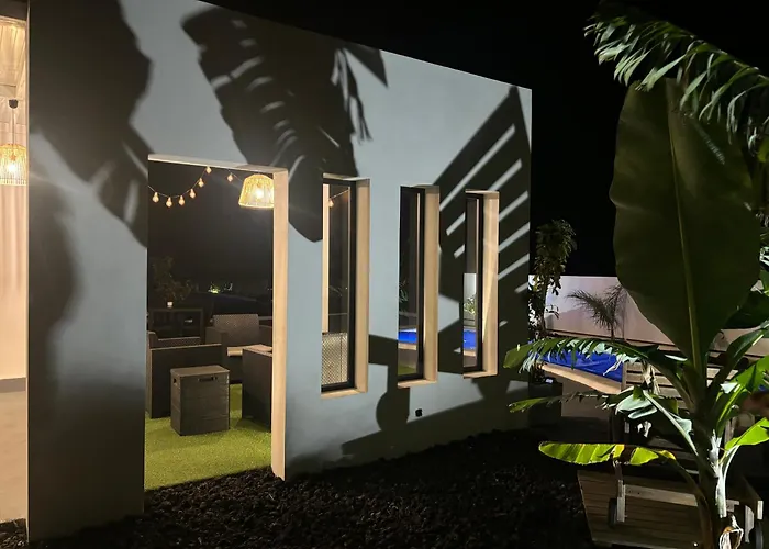 別荘 Tagoro Sunset View & Heated Pool Tenerife