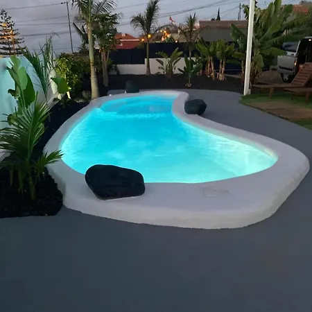 度假居 Tagoro Sunset View & Heated Pool Tenerife 圣克鲁斯-德特内里费