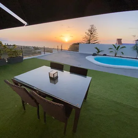 度假居 Tagoro Sunset View & Heated Pool Tenerife *