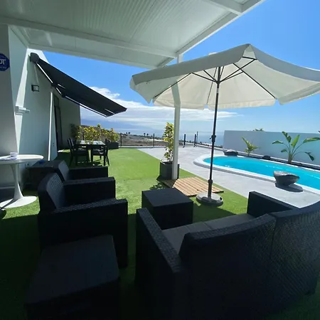 Tagoro Sunset View & Heated Pool Tenerife Holiday home *