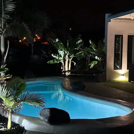 度假居 Tagoro Sunset View & Heated Pool Tenerife 圣克鲁斯-德特内里费