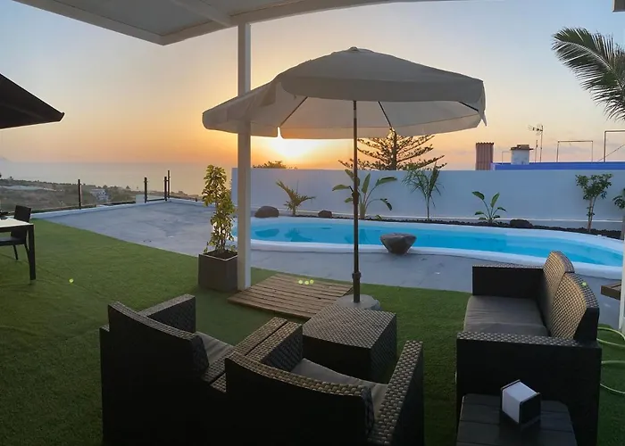 Tagoro Sunset View & Heated Pool Tenerife Nyaraló