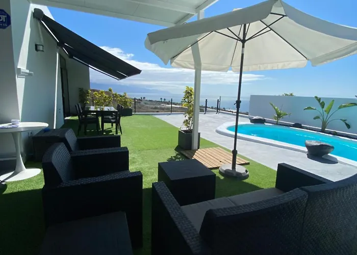 Tagoro Sunset View & Heated Pool Tenerife Nyaraló *